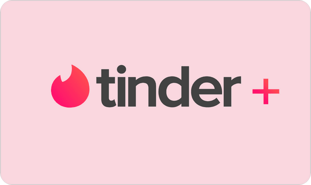 Abonnement Tinder Plus image logo